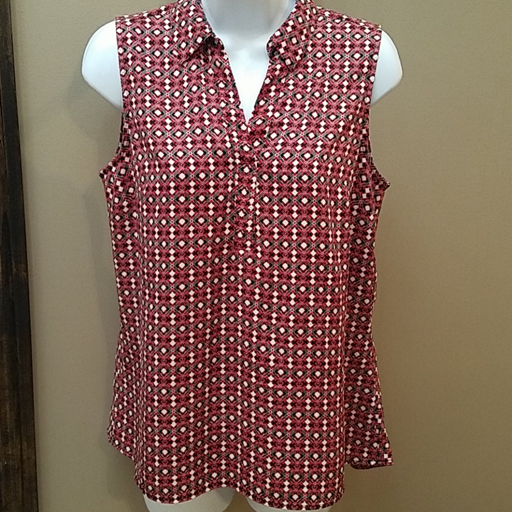 Dana Bauchman sleeveless top